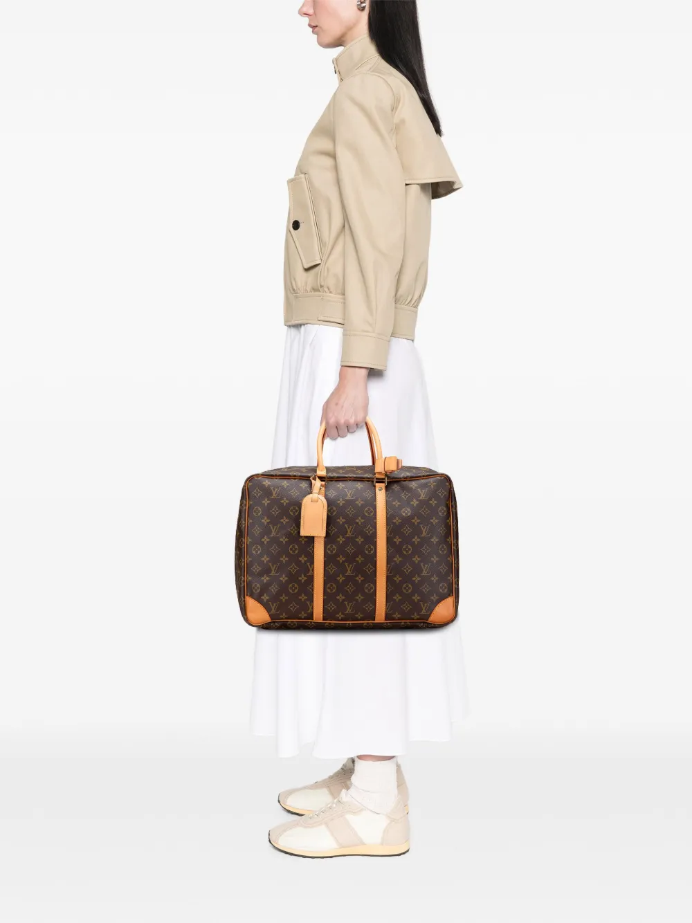 Louis Vuitton Pre-Owned 1997 Monogram Sirius 45 travel bag | Pre-Owned | Image 2