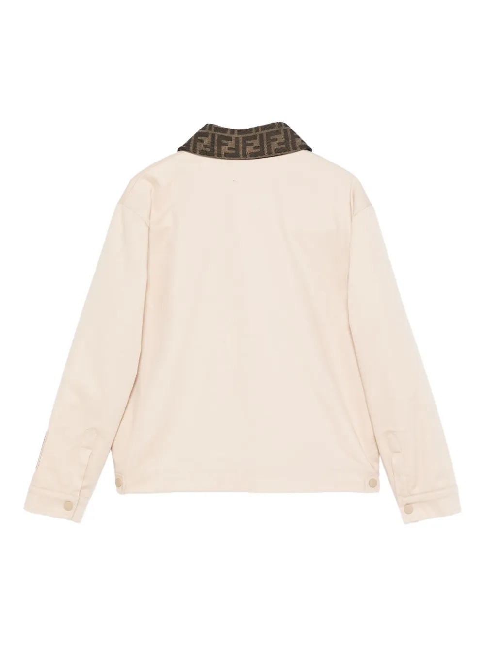 Fendi Kids monogram-collar jacket | Girls Bomber Jackets | Image 2