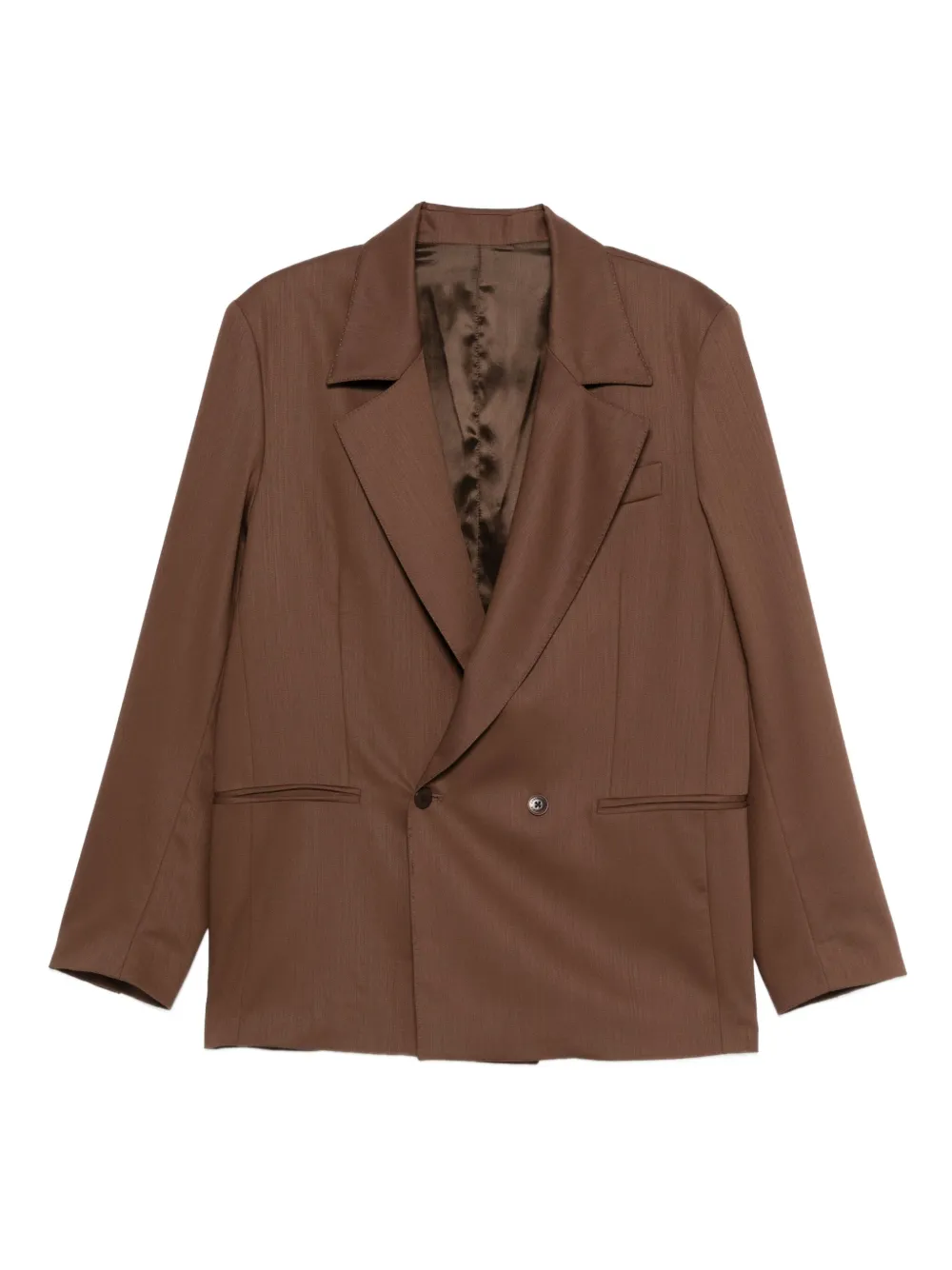 Costumein double-breasted blazer | Brown | Image 1