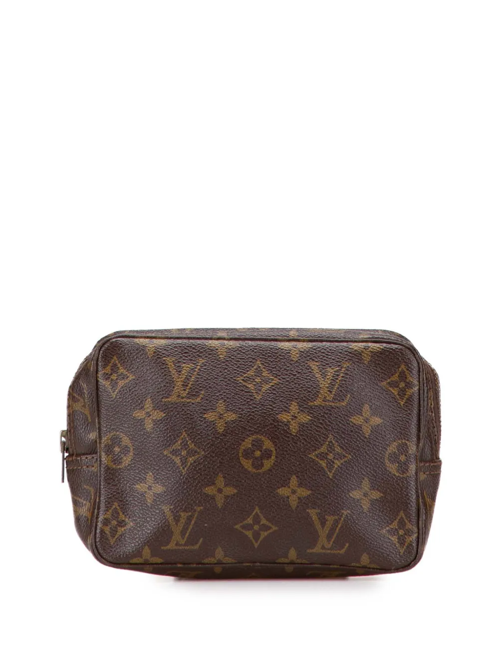 Louis Vuitton Pre-Owned 1982 モノグラム トゥルース トワレット 18 クラッチバッグ - ブラウン Louis Vuitton Pre-Owned 1982 モノグラム トゥルース トワレット 18 クラッチバッグ - ブラウン