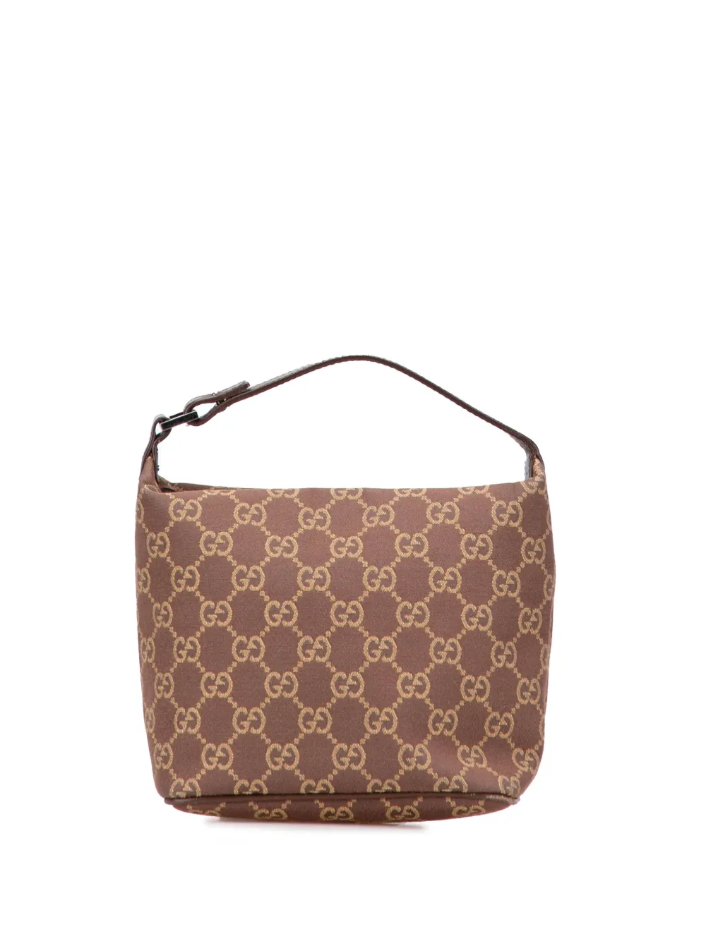 Gucci Pre-Owned 2000-2015 GG キャンバス ハンドバッグ - ブラウン Gucci Pre-Owned 2000-2015 GG キャンバス ハンドバッグ - ブラウン