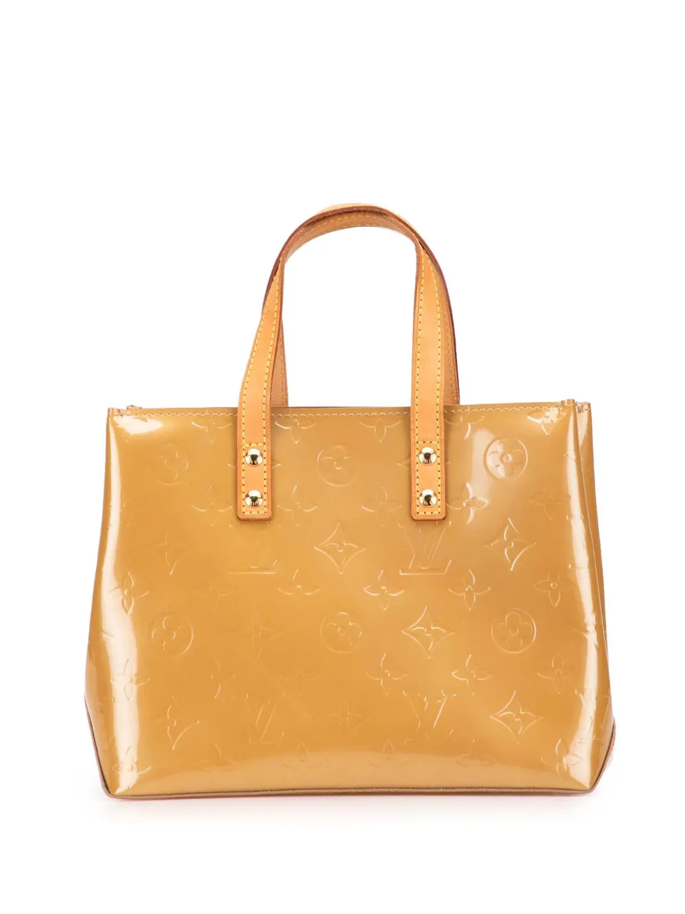 Louis Vuitton Pre-Owned 2005 モノグラム ヴェルニ リード PM ハンドバッグ - ブラウン Louis Vuitton Pre-Owned 2005 モノグラム ヴェルニ リード PM ハンドバッグ - ブラウン