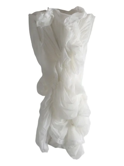 Comme Des Garçons ruffled draped top