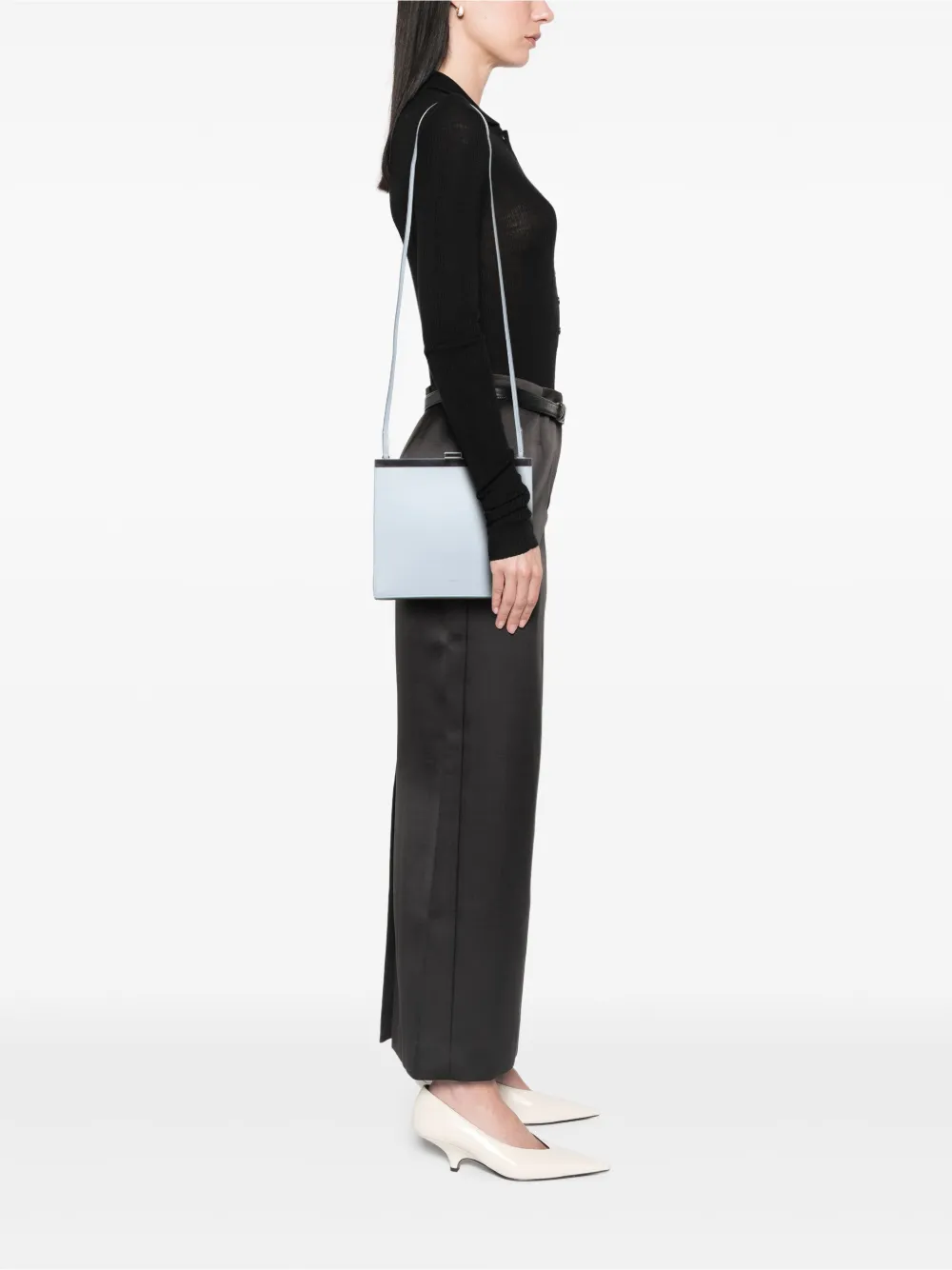 Celine Pre-Owned 2018 Mini Smooth Calfskin Clasp Bag crossbody bag | Pre-Owned | Image 2