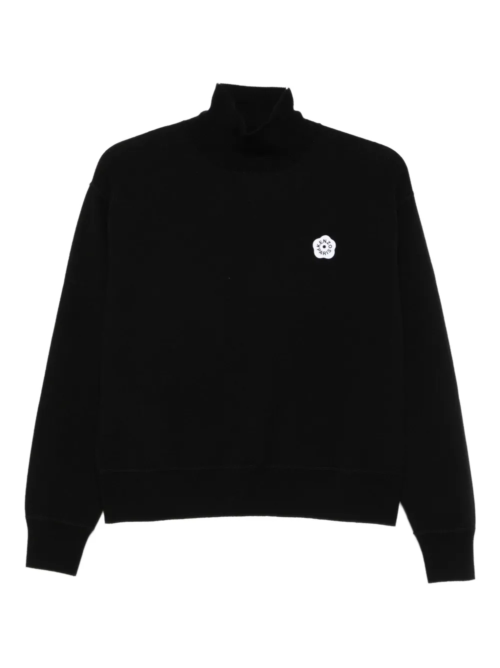 Kenzo Boke Flower high-neck sweater - ブラック Kenzo Boke Flower high-neck sweater - ブラック