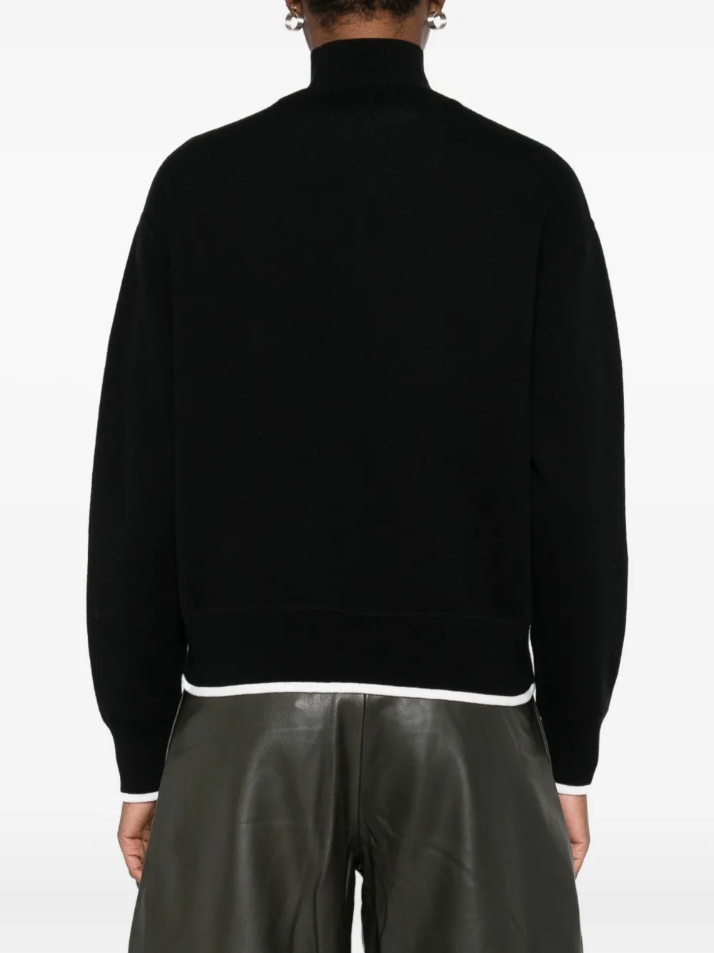 Kenzo Boke Flower trui met hoge hals Zwart