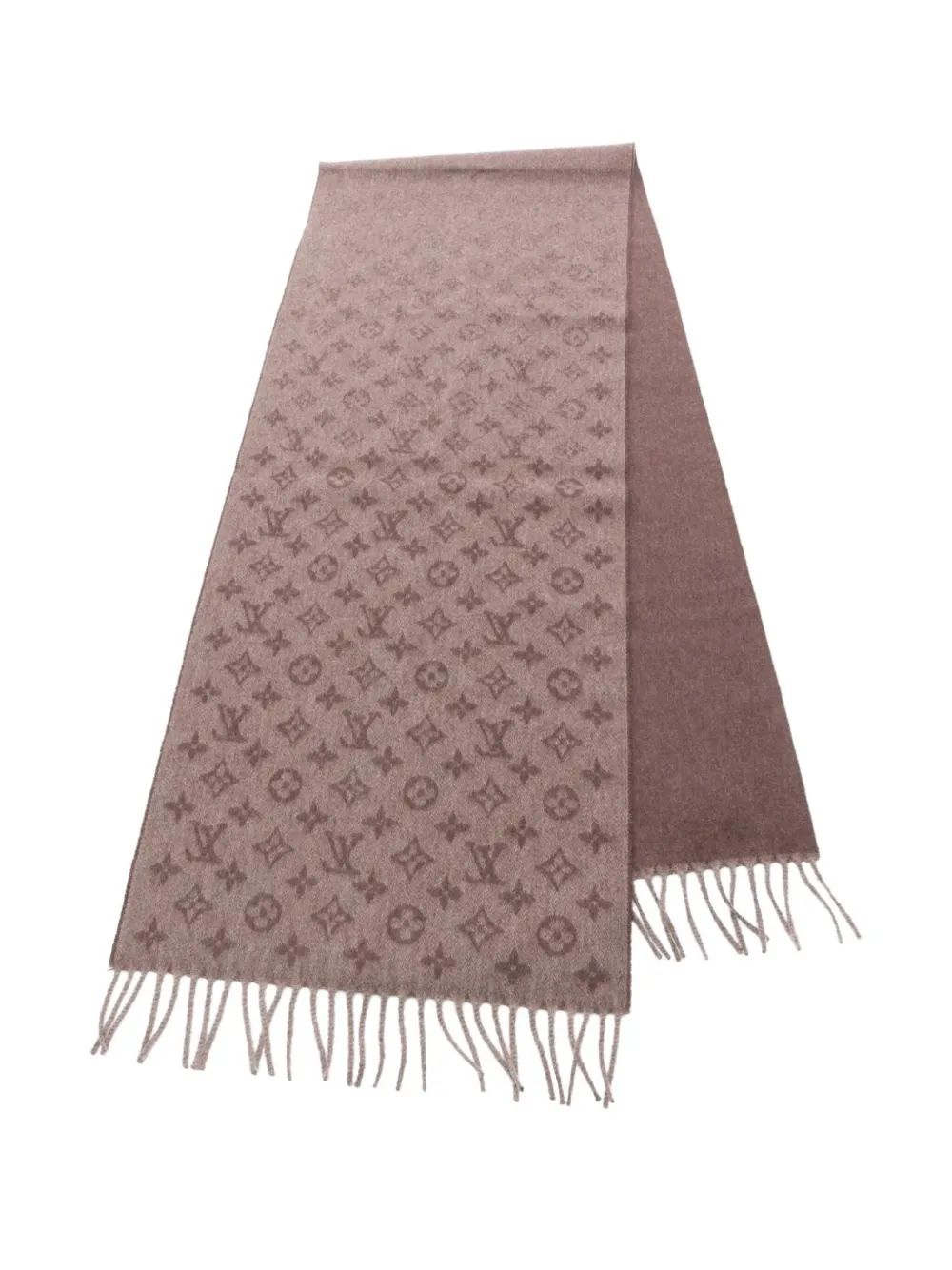 Louis Vuitton Pre-Owned 2022 monogram scarf | Brown | Image 1