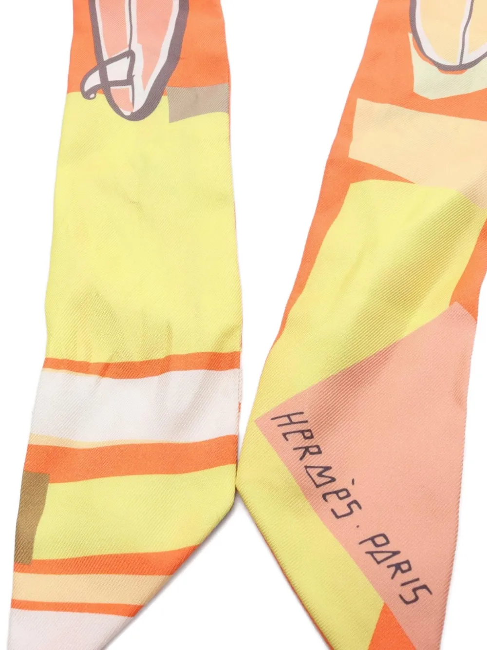 Hermès Pre-Owned 2000s Sea Surf and Fun silk scarf | Image 2