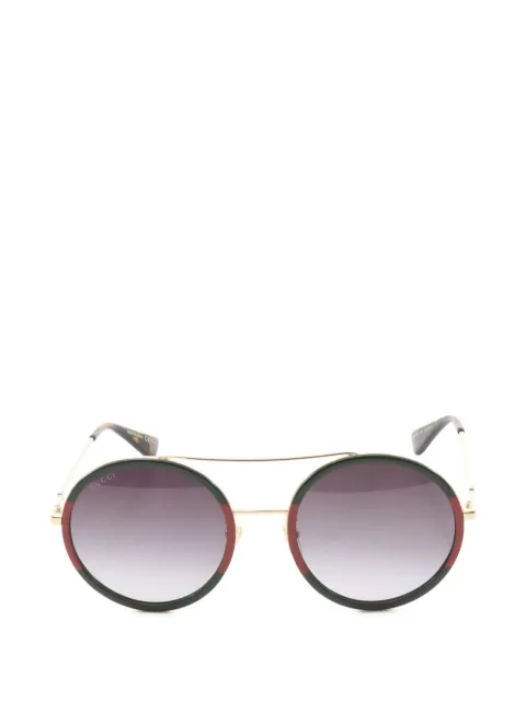 Gucci Pre-Owned 2010s round-frame sunglasses