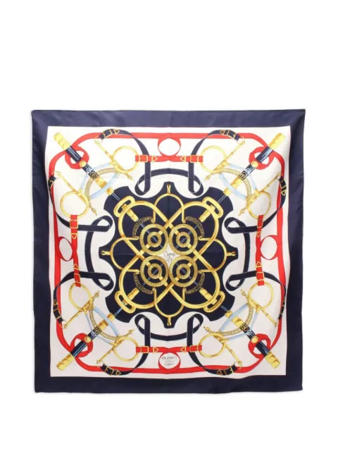 Hermès Pre-Owned 2000s Eperon d'Or silk scarf