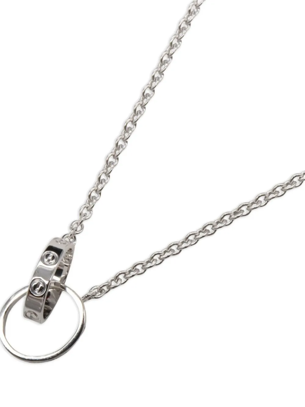 Cartier 10s 18K white gold Baby Love necklace | Women | Image 2