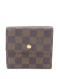 Louis Vuitton Pre-Owned 2007 Elise Damier Ebène wallet - Brown