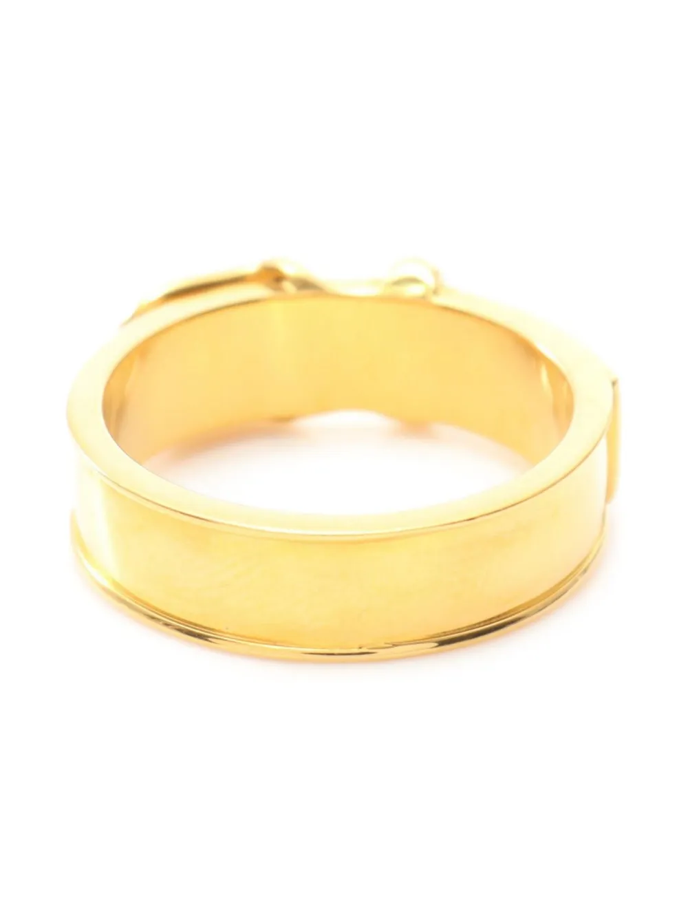 Hermès Pre-Owned 2010s buckle-detail scarf ring | Image 2