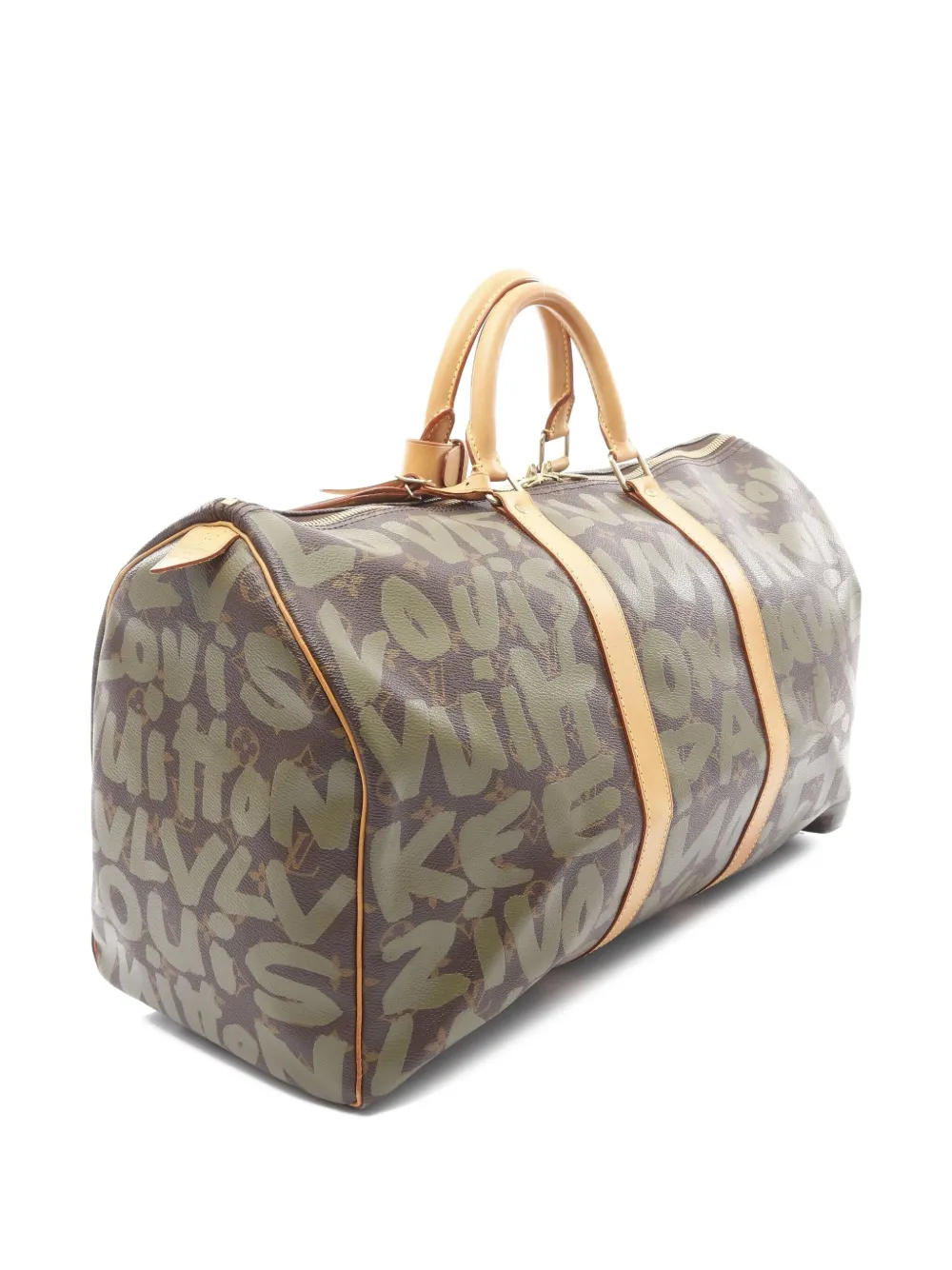 Louis Vuitton Pre-Owned 2001 Keepall 50 Boston Graffiti monogram bag | Pre-Owned | Image 2