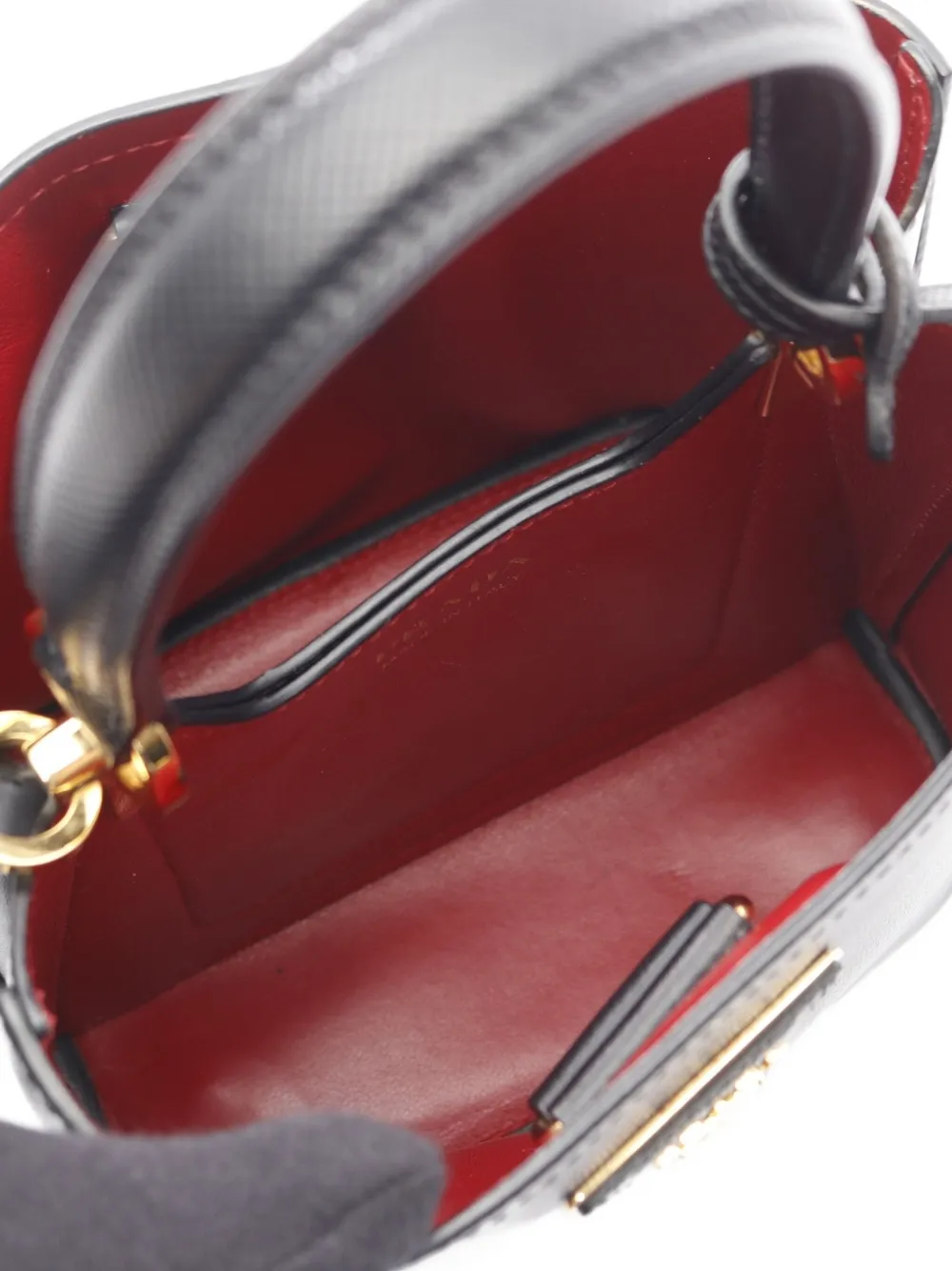Pre-owned Prada 2010s Pannier Handbag In Black