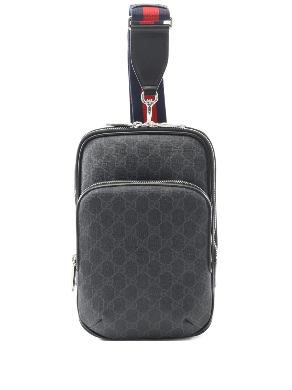 Gucci Pre-Owned 2020s small GG body bag | Black | Image 1