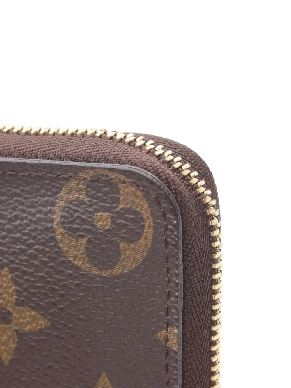 Pre-owned Louis Vuitton 2014 Zippy Wallet In Brown