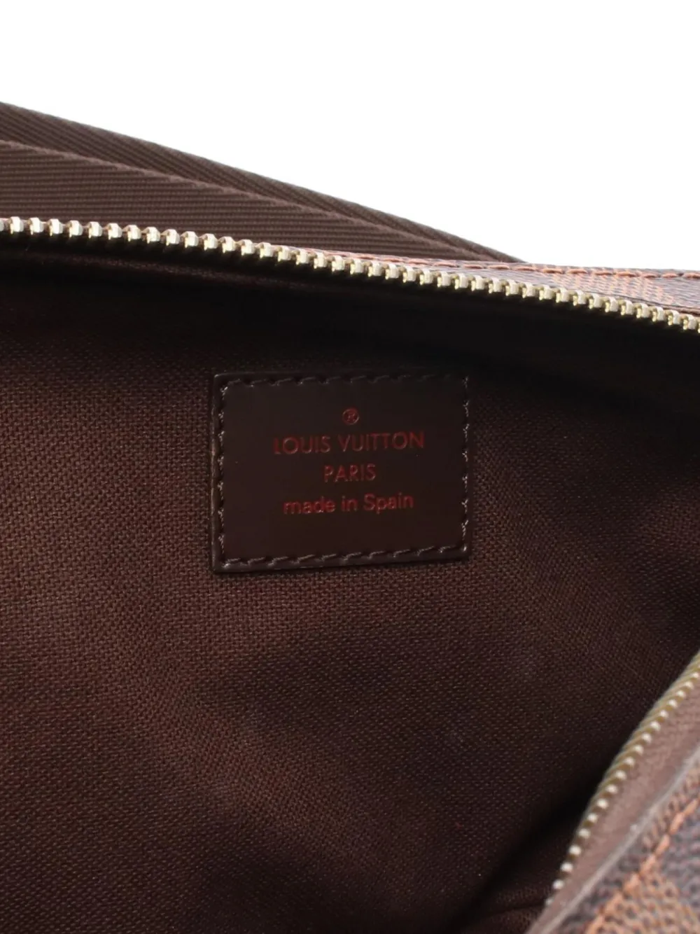 Pre-owned Louis Vuitton 2010 Damier Body Bag In Brown