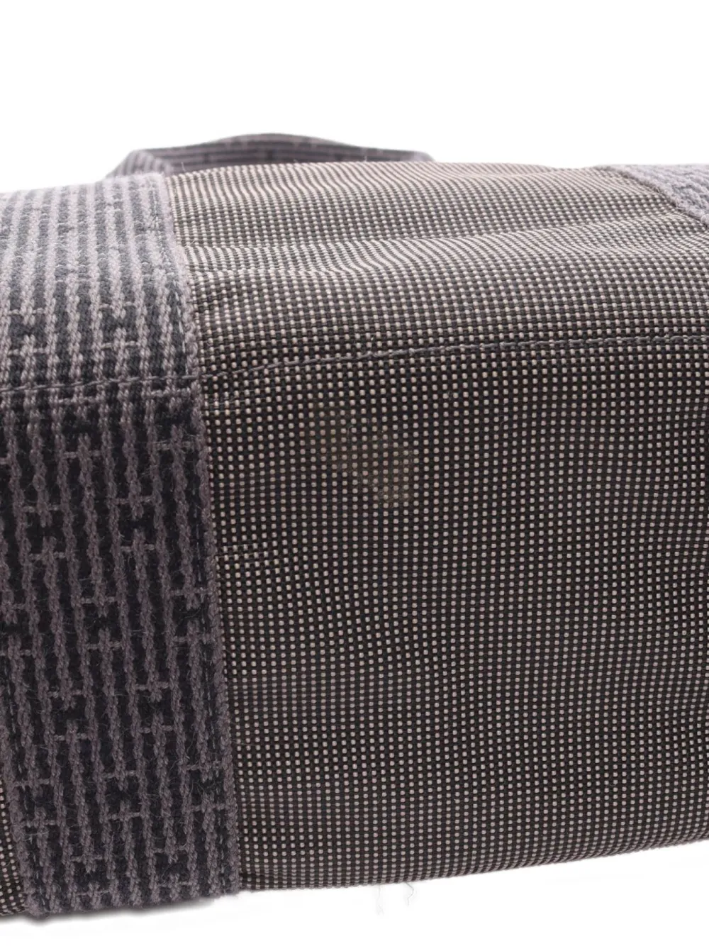 Pre-owned Hermes 2010s Yale Line Mm Tote Bag In Gray
