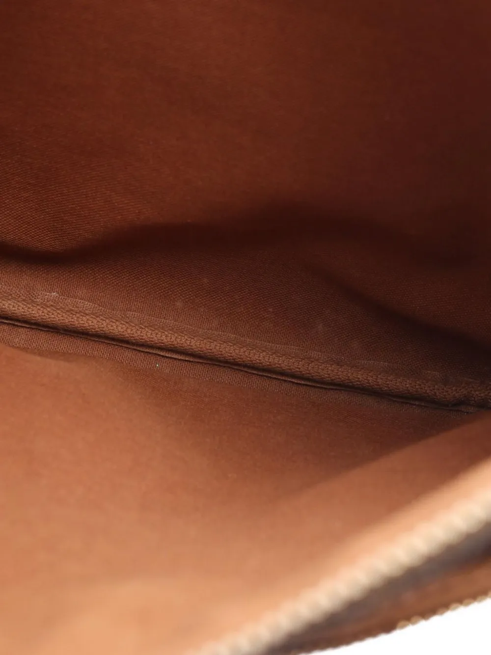 Pre-owned Louis Vuitton 2005 Monogram Bosphore Shoulder Bag In Brown