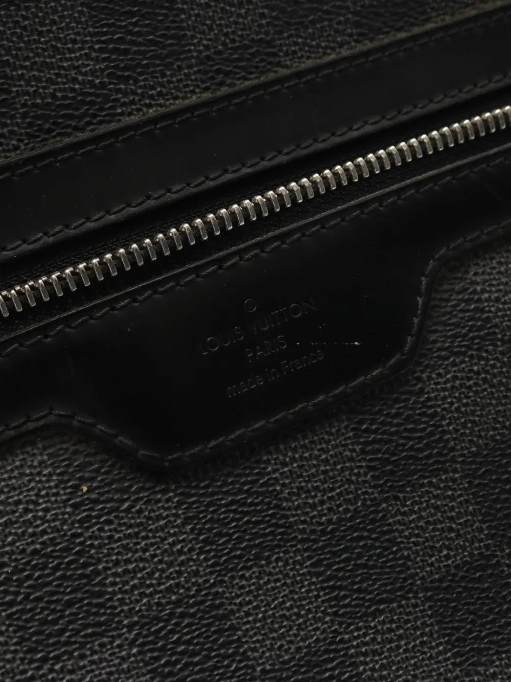 Pre-owned Louis Vuitton 2013 Damier Graphite Shoulder Bag In Black