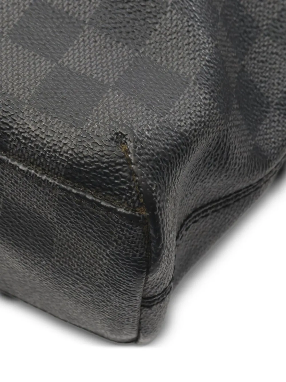 Pre-owned Louis Vuitton 2013 Damier Graphite Shoulder Bag In Black