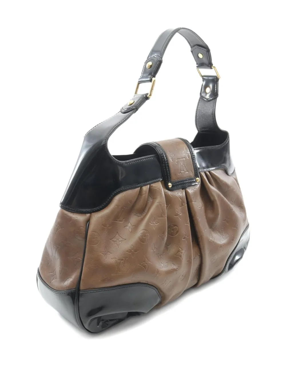 Louis Vuitton Pre-Owned medium 2006 Polly monogram debossed shoulder bag | Pre-Owned | Image 2