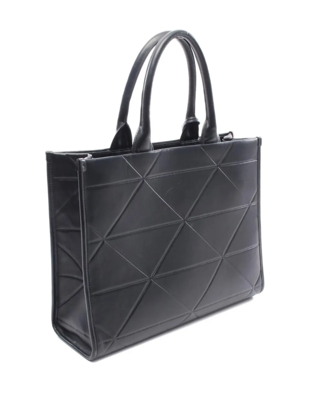 Prada Pre-Owned 2000s medium Topstitching tote bag | Image 2
