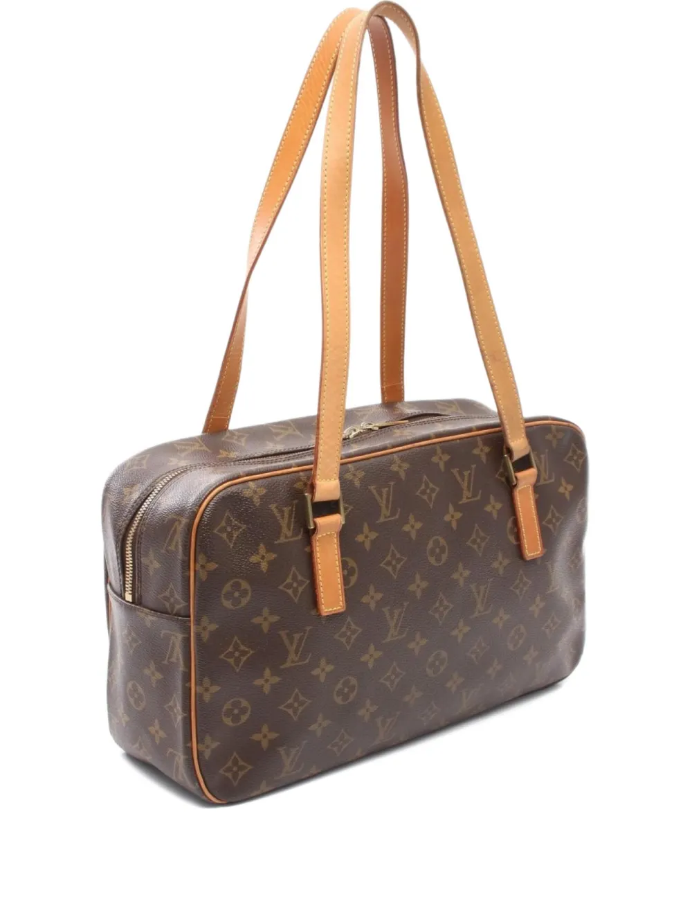 Louis Vuitton Pre-Owned 2002 モノグラム シテ GM ショルダーバッグ - ブラウン Louis Vuitton Pre-Owned 2002 モノグラム シテ GM ショルダーバッグ - ブラウン