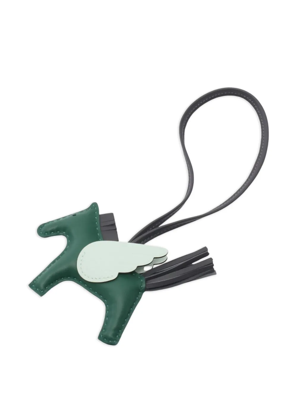 Hermès Pre-Owned 2024 Rodeo Pegasus PM charm | Green | Image 1