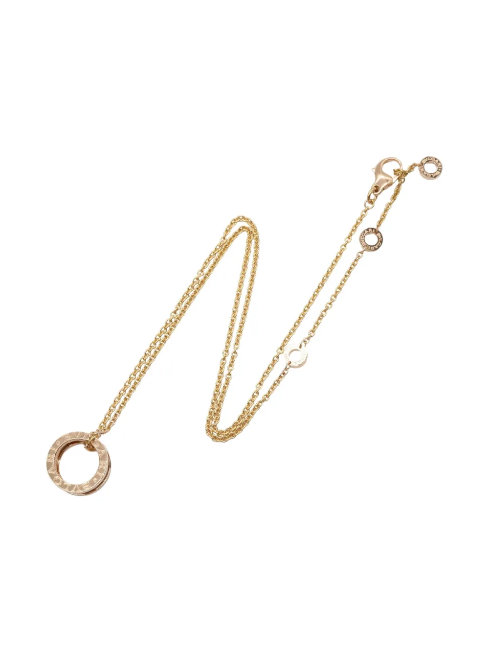 Bvlgari Pre-Owned 2010s 18K rose gold B-zero1 necklace | Pink | Image 1
