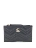 Gucci Pre-Owned 2020s chevron-quilted coin purse - Black