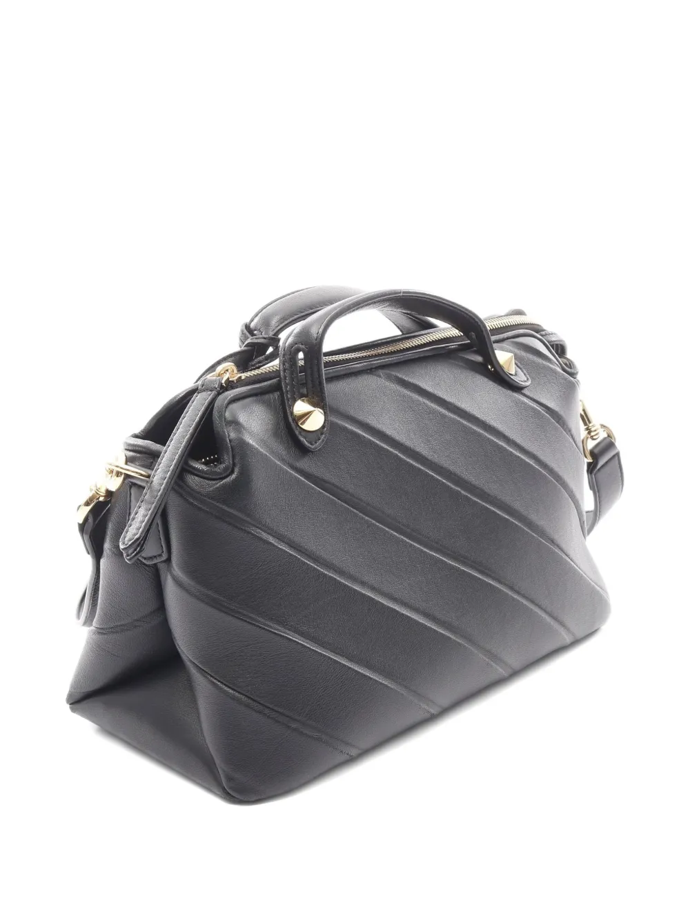 Fendi Pre-Owned 2000s quilted diagonal-pattern handbag | Pre-Owned | Image 2