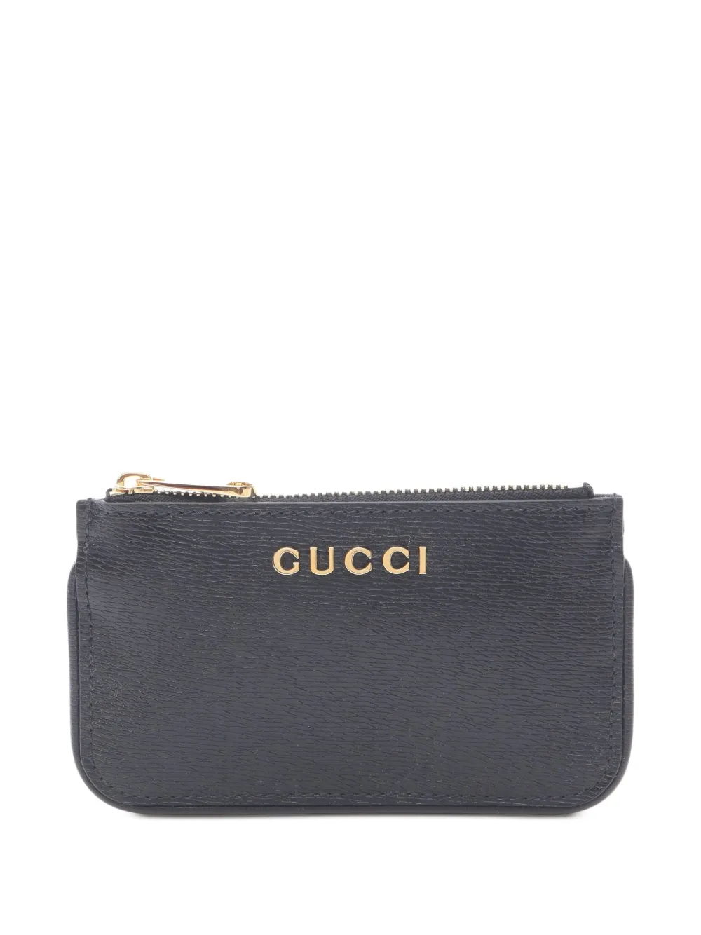 Gucci Pre-Owned 2020s Script コインケース - ブラック Gucci Pre-Owned 2020s Script コインケース - ブラック
