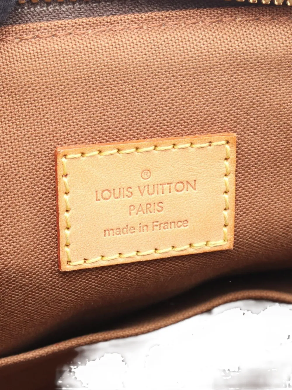 Pre-owned Louis Vuitton 2008 Tivoli Gm Tote Bag In Brown