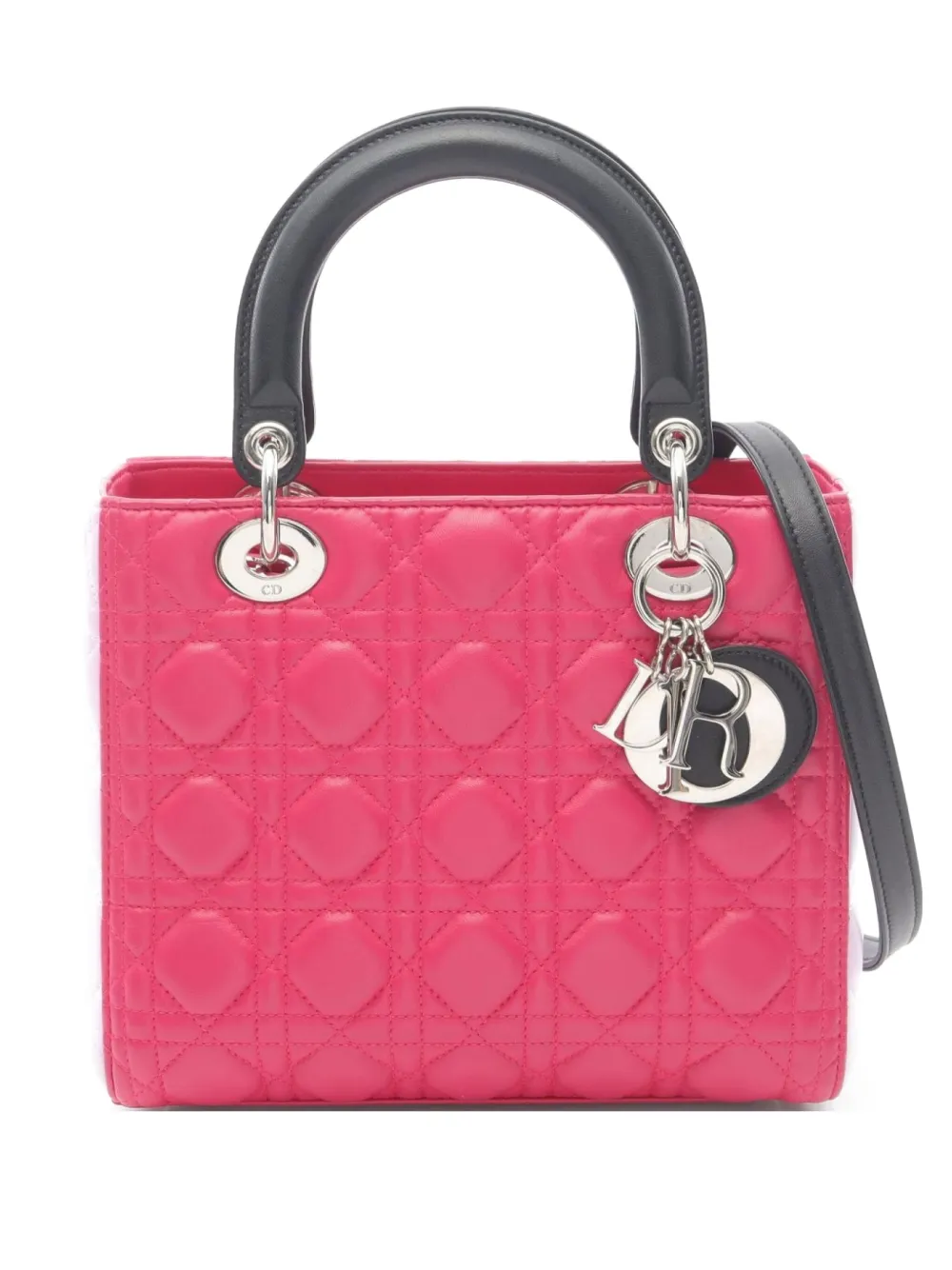 Christian Dior Pre-Owned 2010s quilted leather handbag | Pink | Image 1