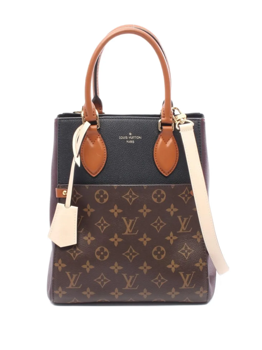 Pre-owned Louis Vuitton 2021 Monogram Fold Tote Bag In Brown
