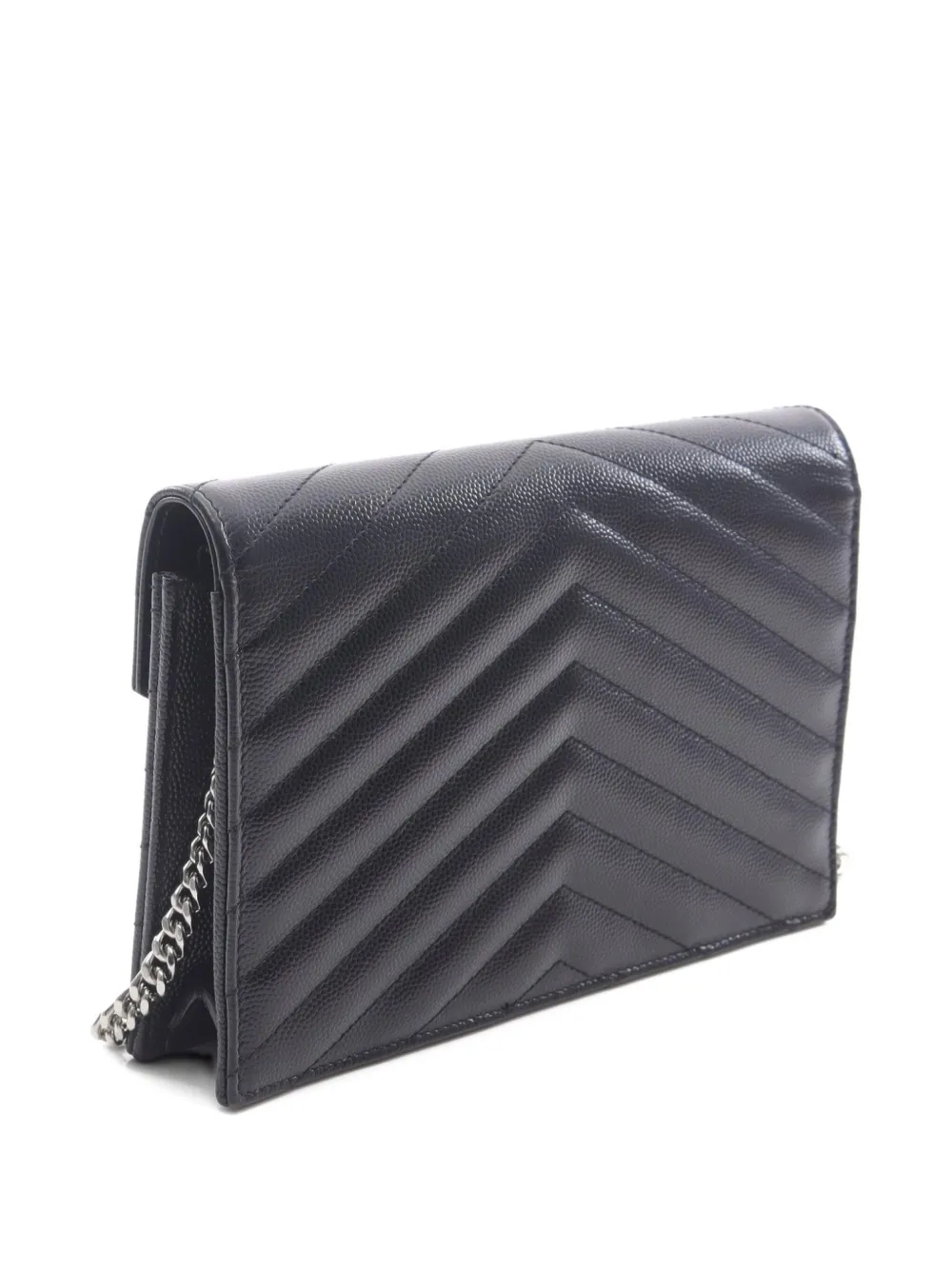 Saint Laurent Pre-Owned 2010s quilted chain wallet | Image 2