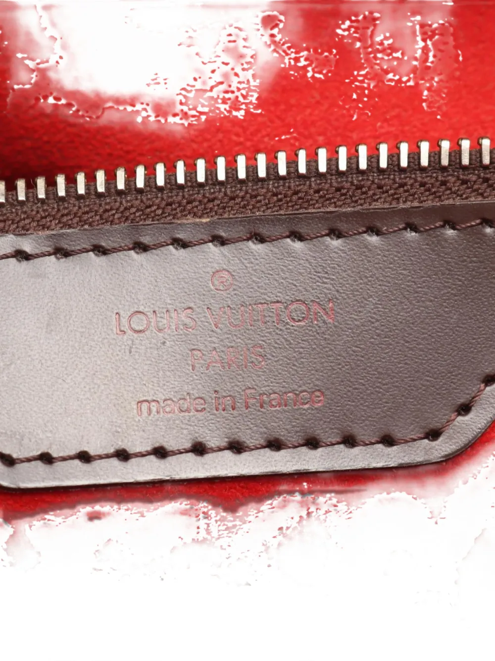 Pre-owned Louis Vuitton 2008 Hampstead Mm Shoulder Bag In Brown