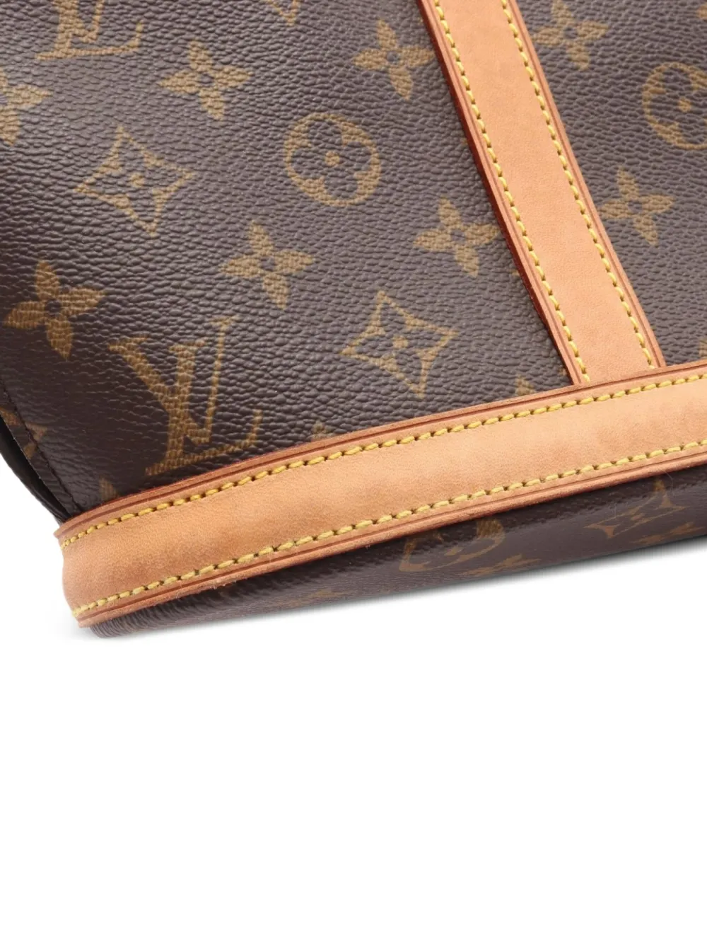 Pre-owned Louis Vuitton 2004 Monogram Babylon Shoulder Bag In Brown