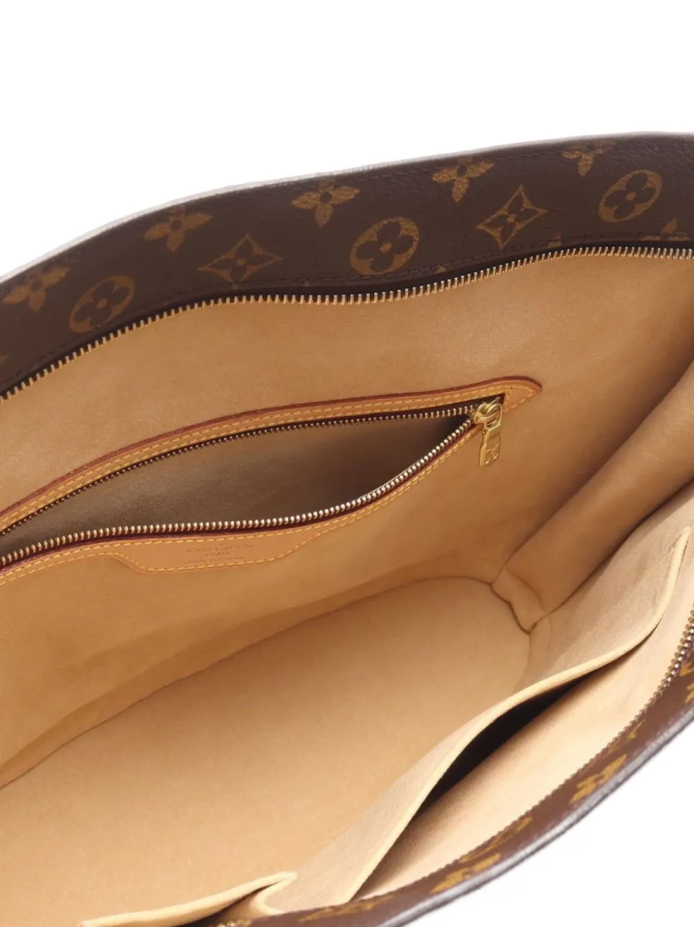 Pre-owned Louis Vuitton 2004 Monogram Babylon Shoulder Bag In Brown