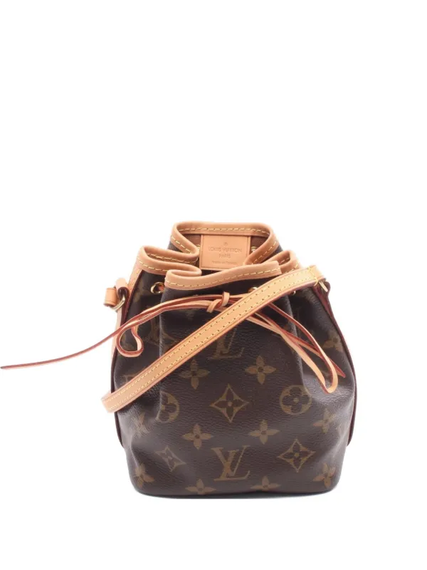 Louis Vuitton Pre-Owned 2021s ノエ バケットバッグ ナノ Louis Louis Vuitton Pre-Owned 2021s ノエ バケットバッグ ナノ Louis