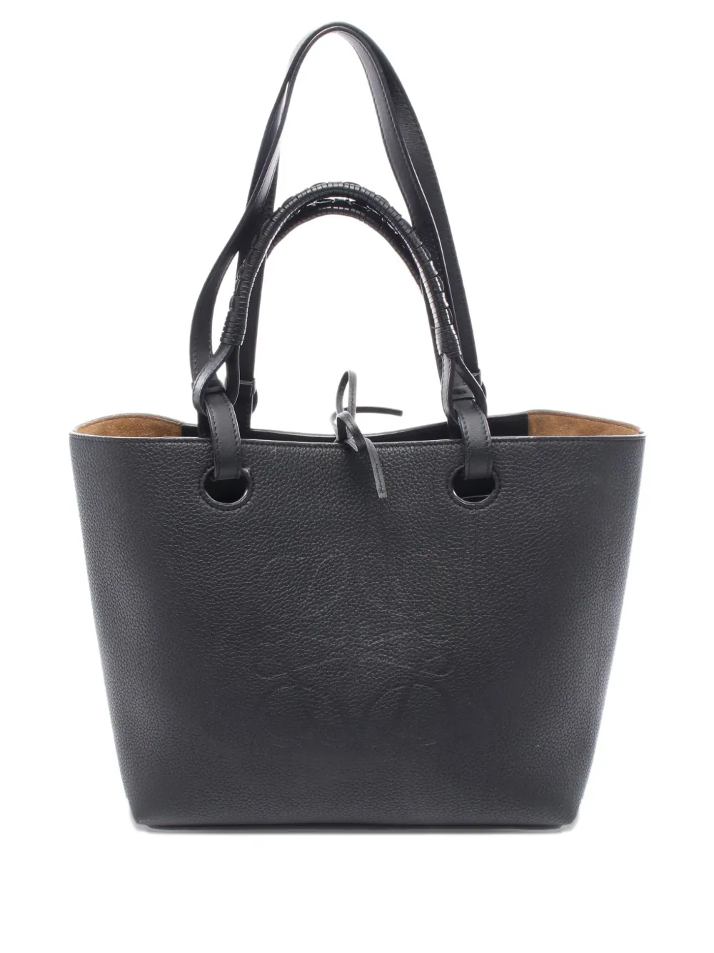 Loewe Pre-Owned 2010s Anagram shoulder bag | Black | Image 1