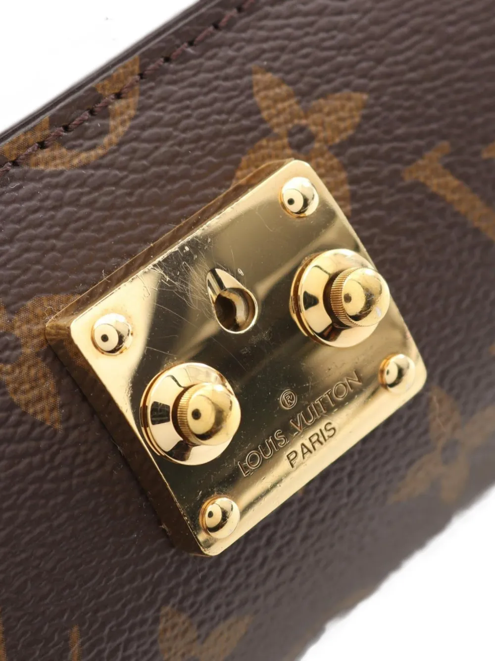 Pre-owned Louis Vuitton 2021 Butterfly Trunk Shoulder Bag In Brown