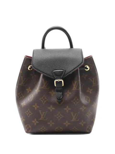 Louis Vuitton Pre-Owned 2020 Montsouris NM BB monogram backpack