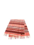 Hermès Pre-Owned 2010s plaid cashmere scarf - Red