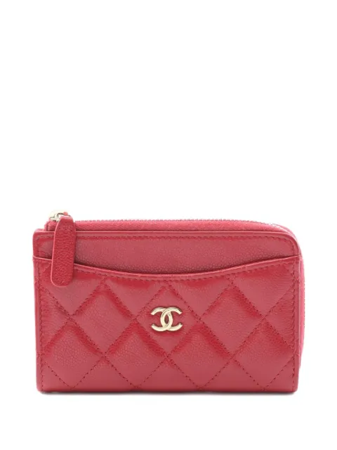 CHANEL Pre-Owned 2021 matelassé wallet