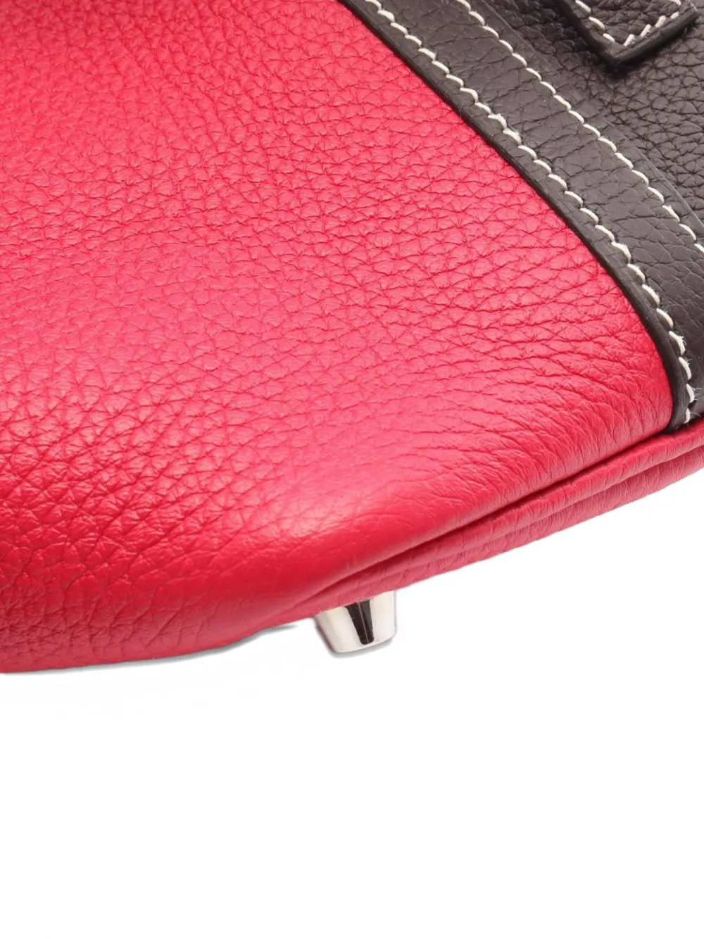 Pre-owned Hermes 2021 Picotane Pm Leather Handbag In Brown