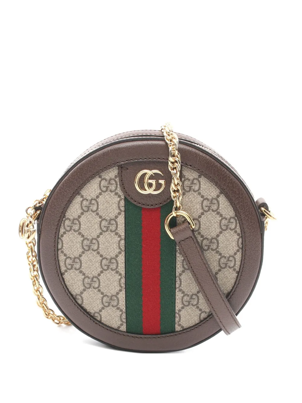 Gucci Pre-Owned 2020 Ophidia mini GG Supreme bag - Marrone