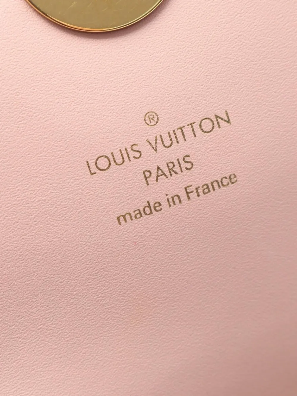 Pre-owned Louis Vuitton 2019 Monogram Chain Wallet In Pink